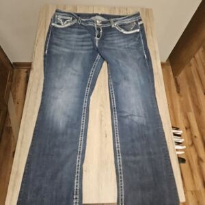 Vigoss Women's Classic Indigo Boot Cut Jeans